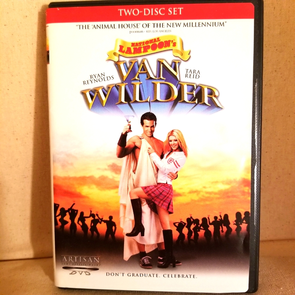 National Lampoons Van Wilder (DVD, 2002, 2-Disc Set, WS & FS, Special Featur)